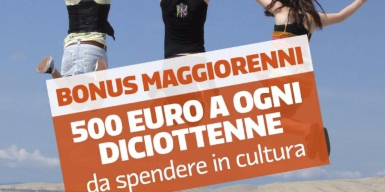 Bonus cultura anche per i nati nel ’99  come richiederlo