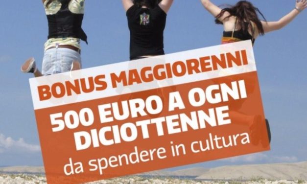 Bonus cultura anche per i nati nel ’99  come richiederlo