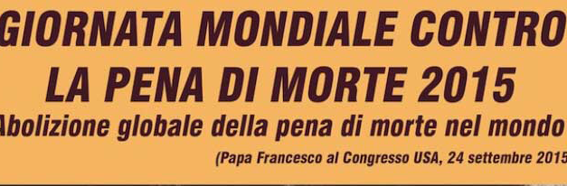 Giornata mondiale contro la pena di morte