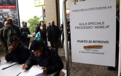 Ammesse le parti civili al processo Aemilia